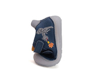 D.D.step boys / first steps/leather shoes with Dragon detail in Bermuda Blue (S073-51696A)