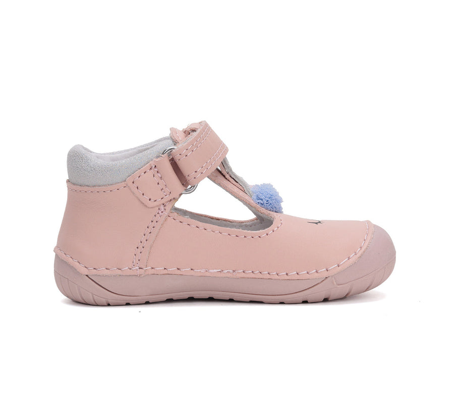 D.D.step girls barefoot/ first steps ballerinas/ sandals /Pink H070-51968