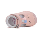 D.D.step girls barefoot/ first steps ballerinas/ sandals /Pink H070-51968