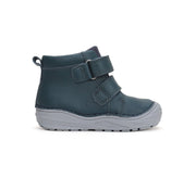 D.D.step boys leather/ warm lining boots/ first step / water-repellence / S071-42933A Royal Blue