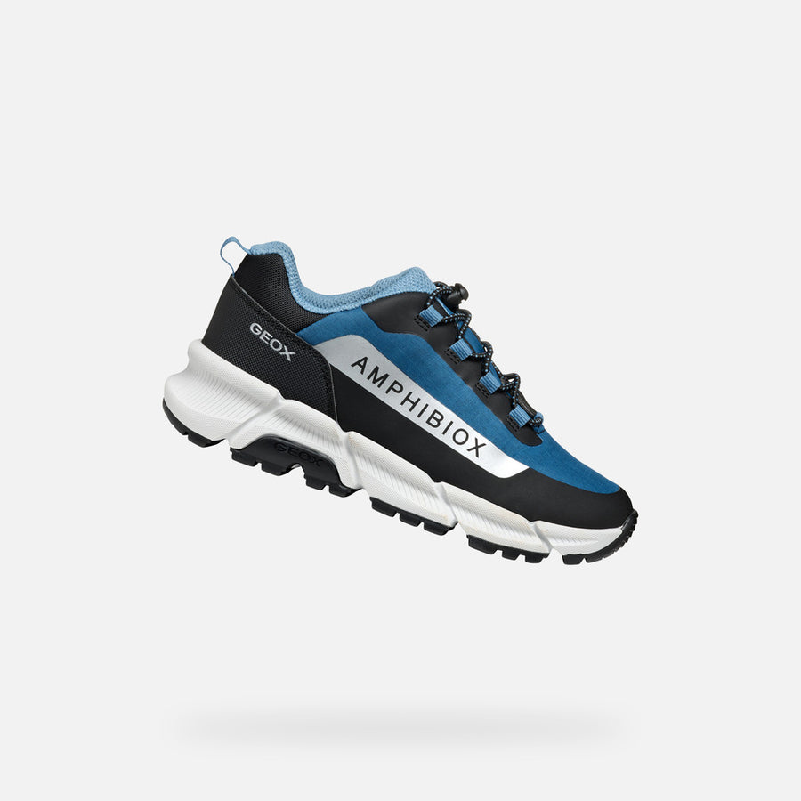 GEOX Flexyper / Boy's Waterproof Shoes/ Octane J55LCA C4024