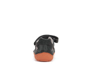 D.D.step boys barefoot leather sandals/Dark Grey H063-51185C