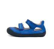 D.D.step boys barefoot leather sandals/Bermuda Blue  H063-51185B