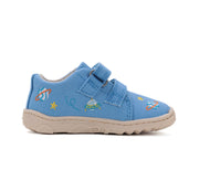 D.D.step boys canvas/ barefoot/ water-repellence/ Bermuda Blue C077-51663