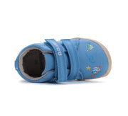 D.D.step boys canvas/ barefoot/ water-repellence/ Bermuda Blue C077-51663