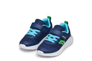 GEOX Sprintye Velcro unisex sneakers/ breathable sole/ Navy/Green J36GBA CF43U