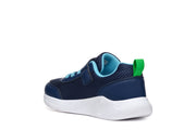 GEOX Sprintye Velcro unisex sneakers/ breathable sole/ Navy/Green J36GBA CF43U