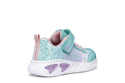 GEOX girls sneakers/breathable sole/Assister Junior Turquoise/Pink J45E9B C4235