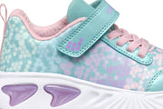 GEOX girls sneakers/breathable sole/Assister Junior Turquoise/Pink J45E9B C4235