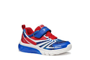 GEOX Ciberdron Junior Marvel/Spiderman boys sneakers with lights/Royal/Red J55LBH C0833