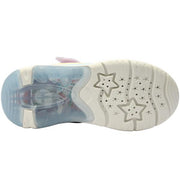 GEOX Fadinlight girls sneakers with lights/Lilac/Multicolor UNICORN J55M4A