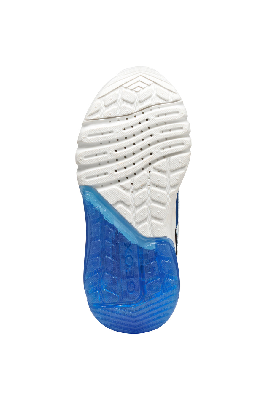 GEOX Ciberdron Junior Superman boys sneakers with lights/Blue/Red  J56LBD