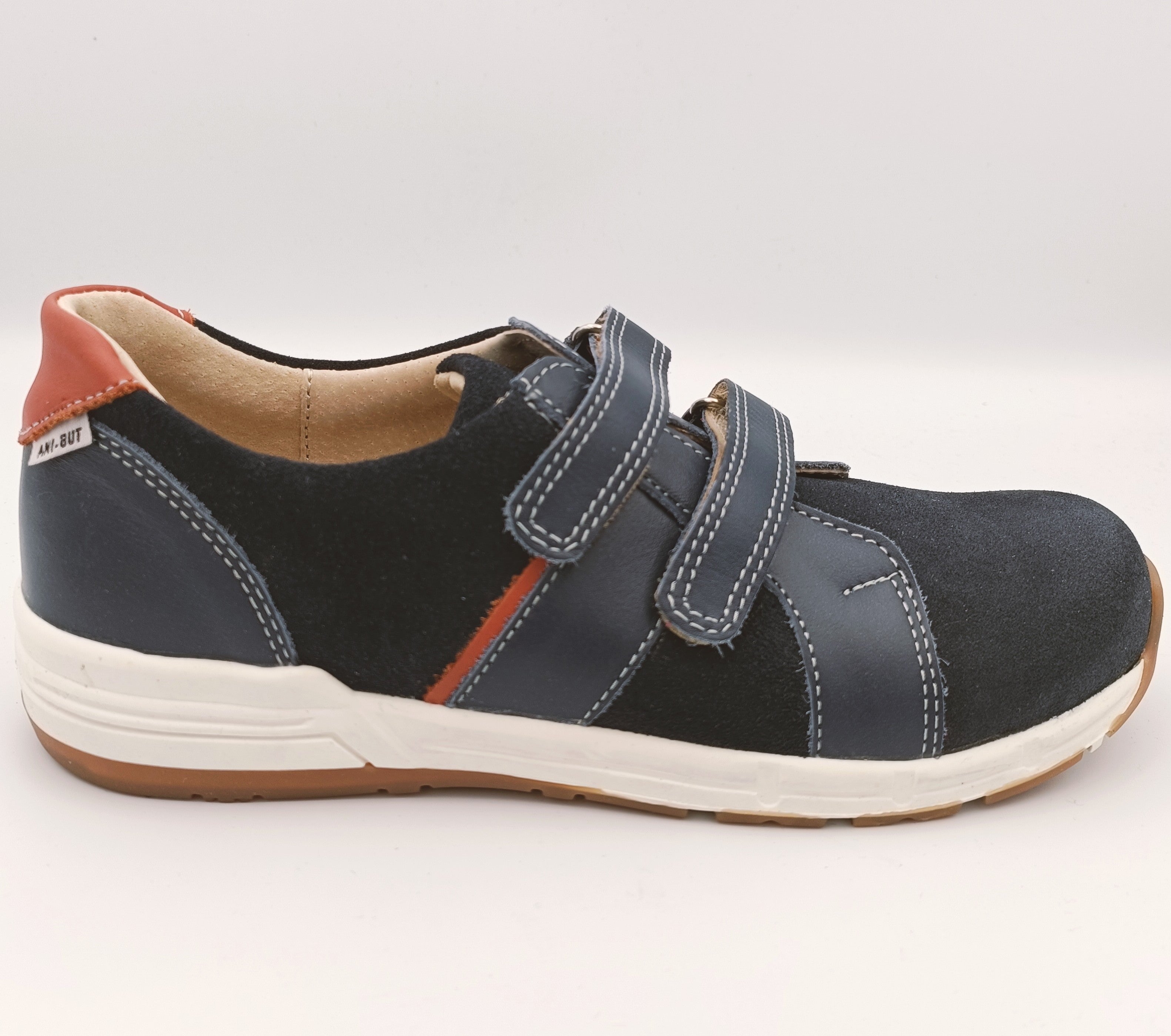 Ani-But SPORT boys prophylactic shoes /Navy, brown_4252.jpg