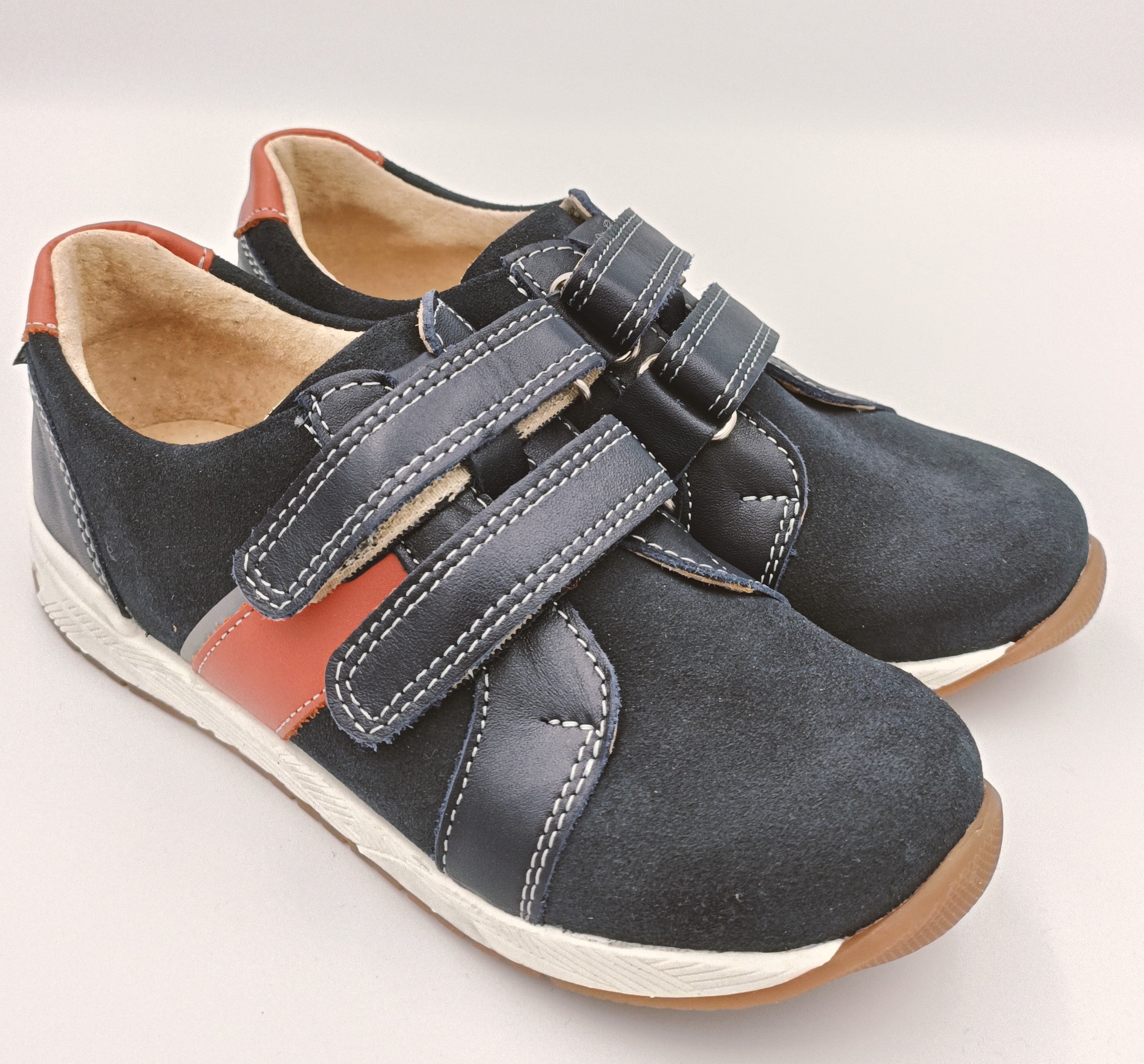 Ani-But SPORT boys prophylactic shoes /Navy, brown_4266.jpg