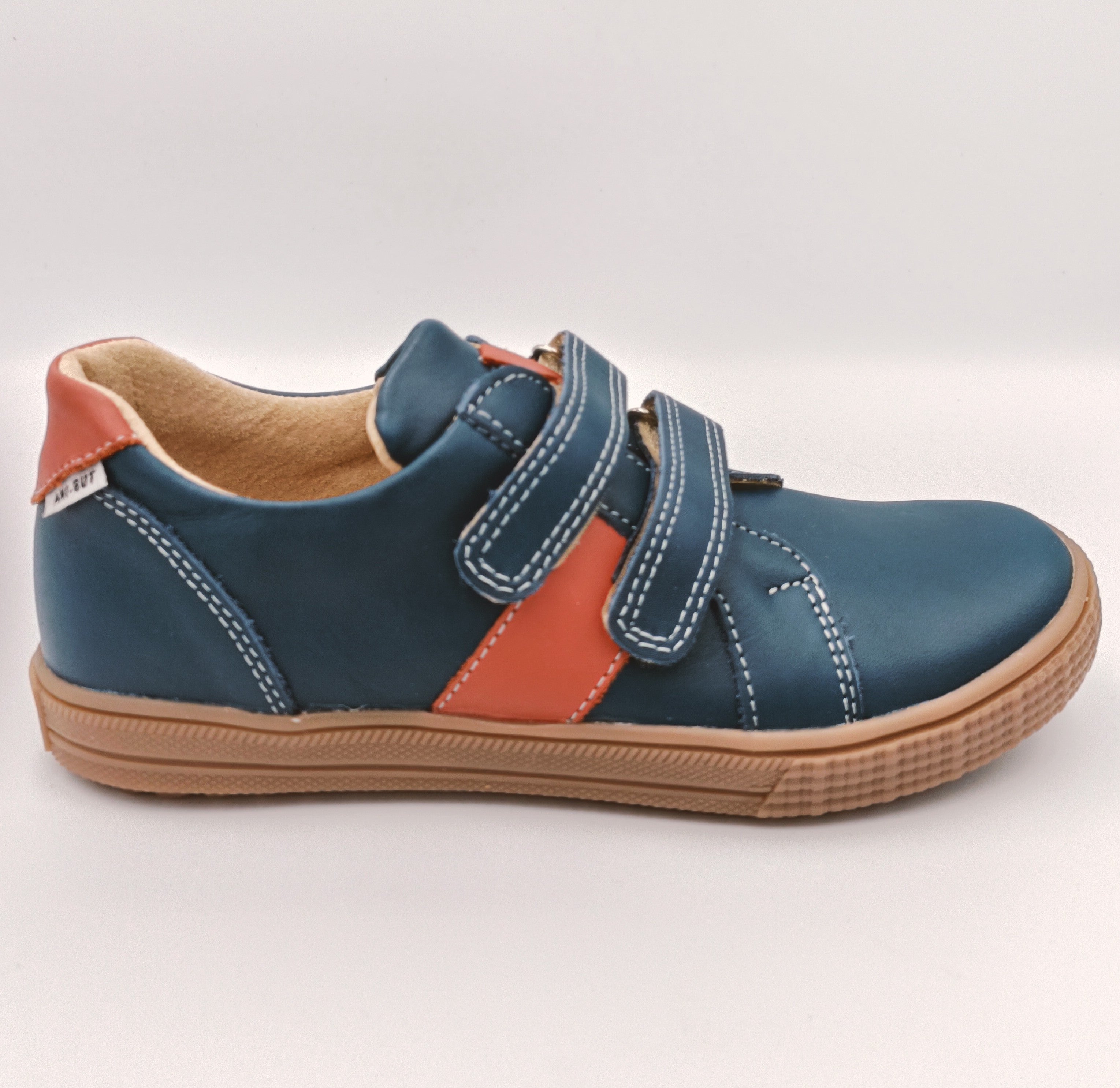 Ani-But SPORT boys prophylactic shoes /OLI, Navy, brown sole_4259.jpg
