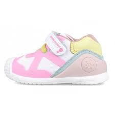 Biomecanics first steps sneakers for baby girl/ White/Pink 242151-B_3754.jpg