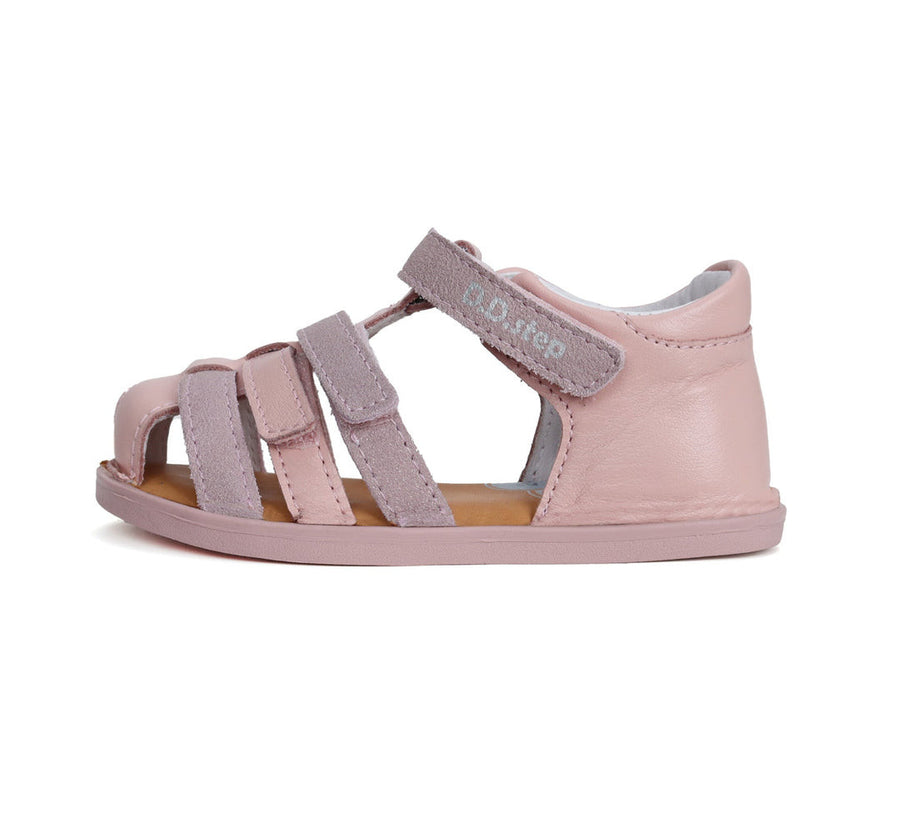 D.D.step girls barefoot sandals leather /Pink G076-41876B_3571.jpg