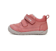 D.D.step girls barefoot leather shoes/ first step /Pink S070-41351C_3438.jpg