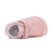 D.D.step girls barefoot leather shoes /Baby Pink S073-51424AM