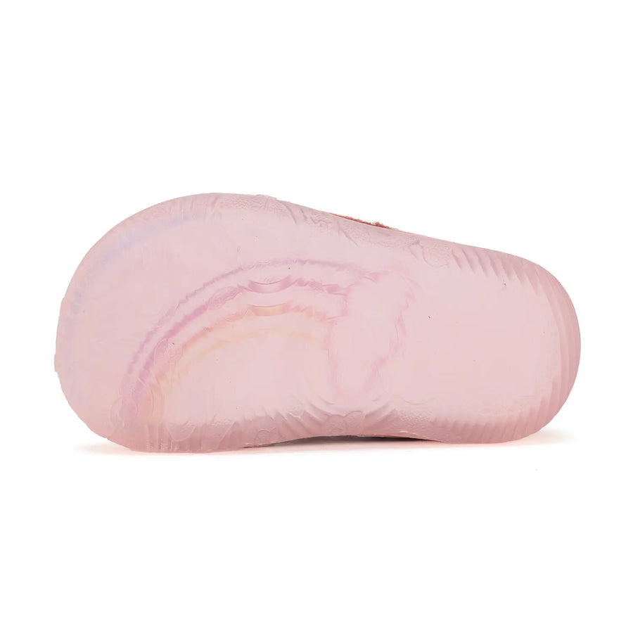 D.D.step girls barefoot leather shoes /Baby Pink S073-51424AM