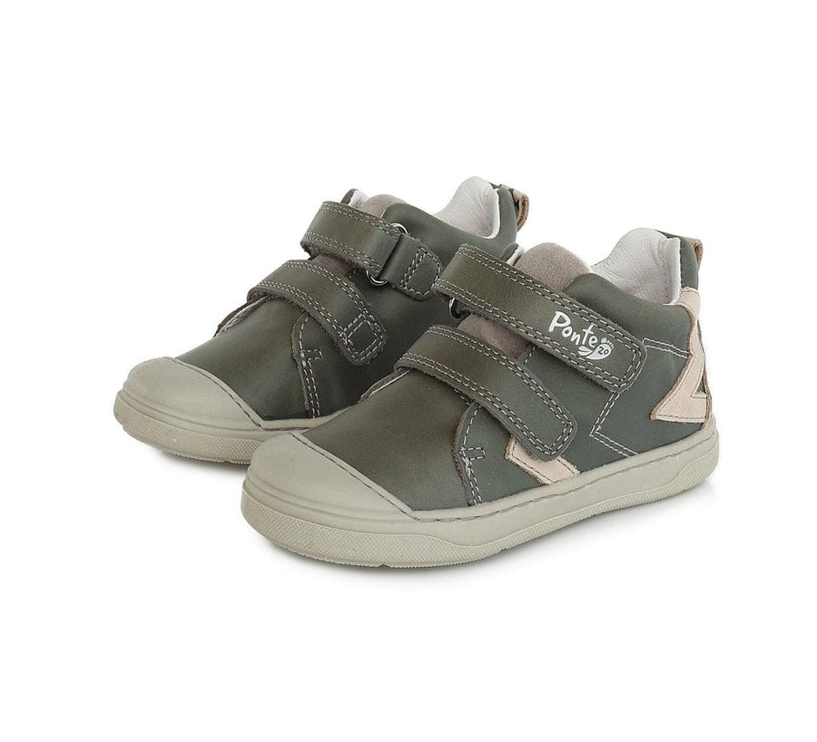 Ponte20 supinated boys leather khaki shoes_445.jpg