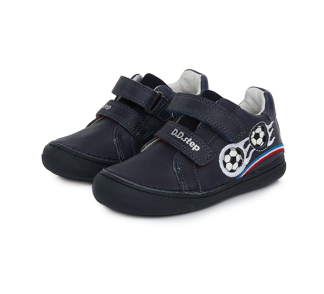 D.D.step boys leather shoes /Royal Blue S078-322AM_1689.jpg
