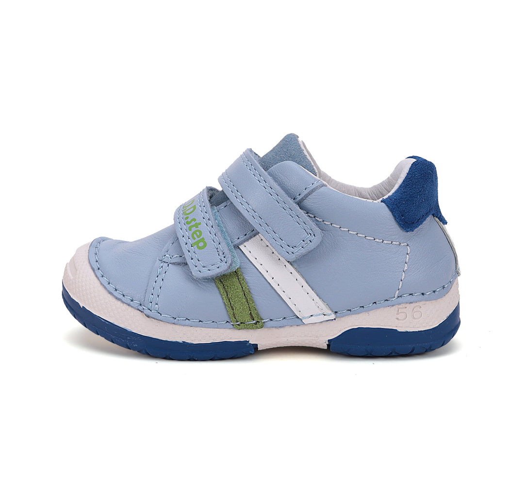 D.D.step boys first steps/ leather shoes/ Sky Blue S038-51626A