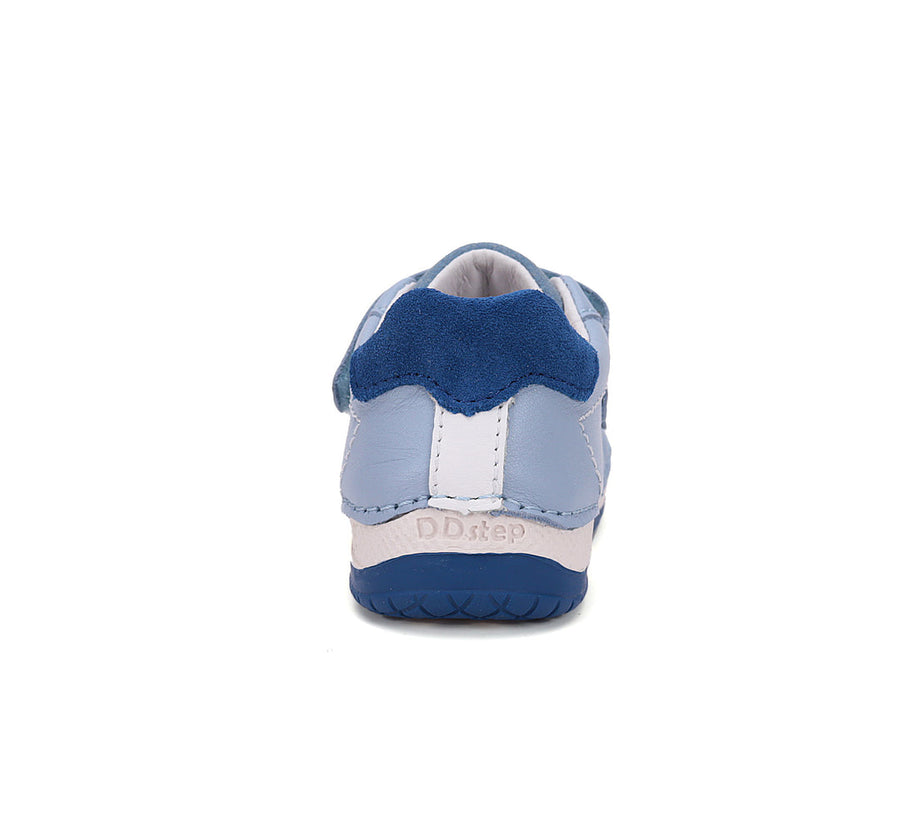 D.D.step boys first steps/ leather shoes/ Sky Blue S038-51626A