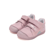 D.D.step girls leather shoes /unicorn detail/ Pink S049-51250A