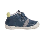 D.D.step boys barefoot/ first steps/ Dragon detail/Navy  S070-51562A