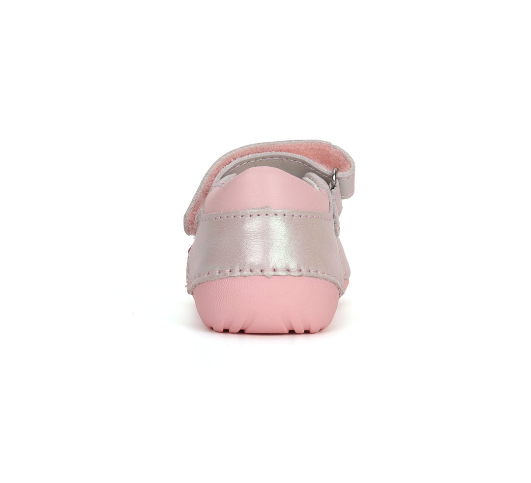 D.D.step girls leather ballerinas /Silver H015-41298_3238.jpg