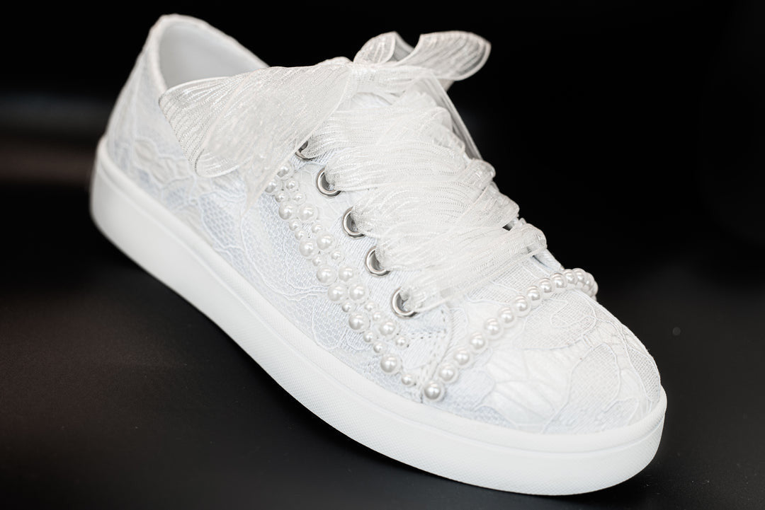 Sweeties By Sweetie Pie /Girls White Communion Sneaker Shoes /TIANA_3092.jpg