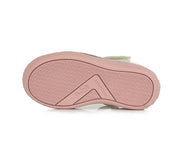 Ponte20 leather supinated ballerinas /White, flowers detail DA06-1-348A_105.jpg