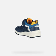GEOX J ROONER /BOY LOW TOP SNEAKER NAVY/YELLOW J36H0A_2132.jpg