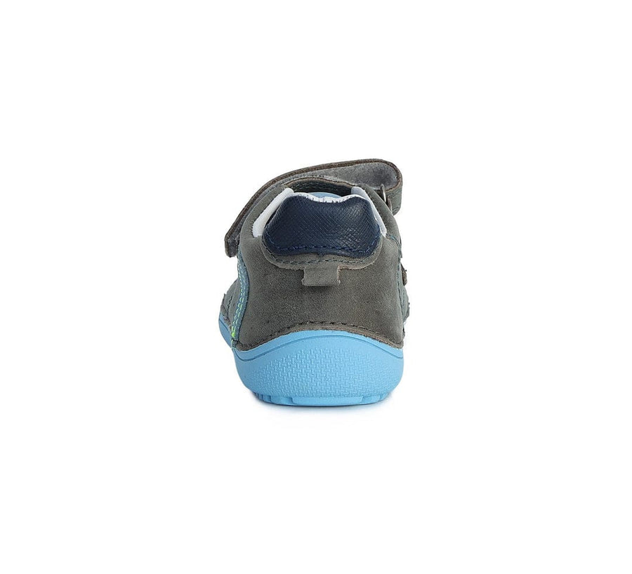 D.D.step boys /grey leather/ barefoot shoes SO63-397_431.jpg