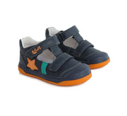 Ponte20 boys leather sandals /supinated /colour Royal Blue DA03-1-397A