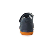 Ponte20 boys leather sandals /supinated /colour Royal Blue DA03-1-397A