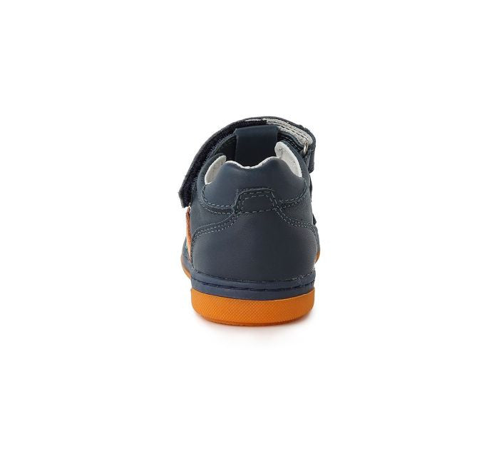 Ponte20 boys leather sandals /supinated /colour Royal Blue DA03-1-397A
