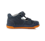 Ponte20 boys leather sandals /supinated /colour Royal Blue DA03-1-397A