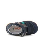 Ponte20 boys leather sandals /supinated /colour Royal Blue DA03-1-397A
