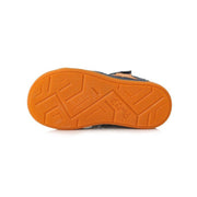 Ponte20 boys leather sandals /supinated /colour Royal Blue DA03-1-397A