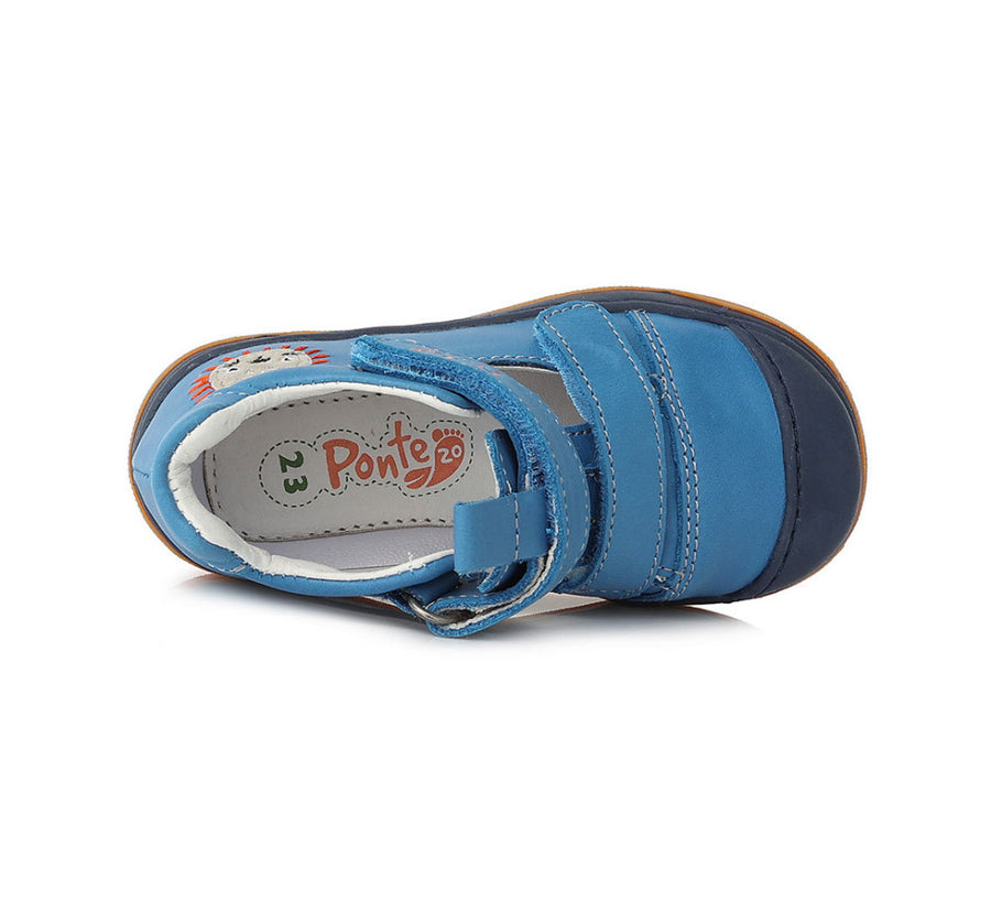 Ponte 20 boys leather sandals /supinated /colour Bermuda Blue DA03-1-396_3738.jpg