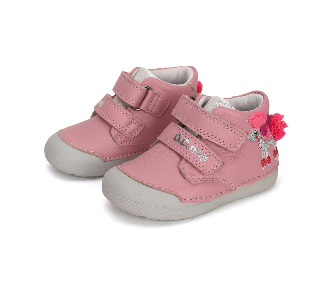 D.D.step girls first steps shoes/ leather/ dog detail S066-41382_3142.jpg