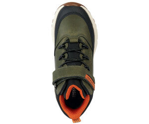 Geox boys boots /waterproof/breathable /Dark green, orange J36LCG C0623
