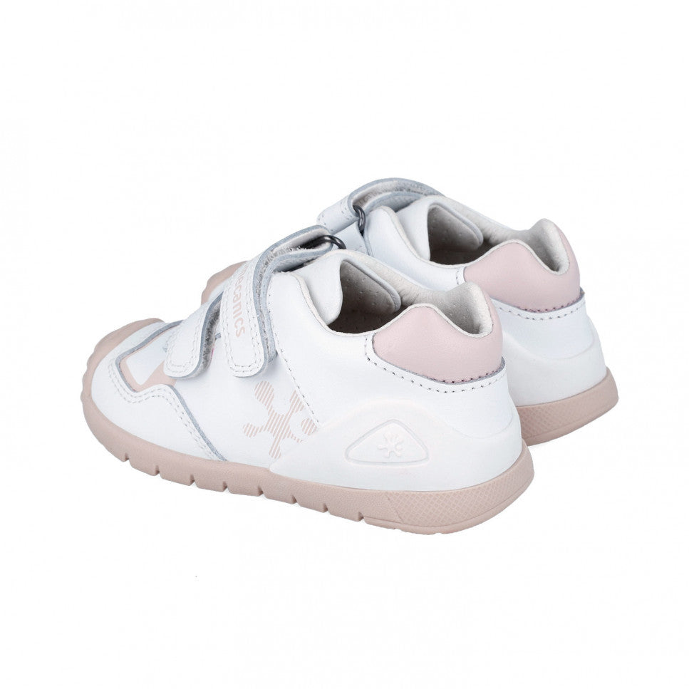 Biomecanics  first steps for baby girl/ White/pink 241001-B786_4137.jpg