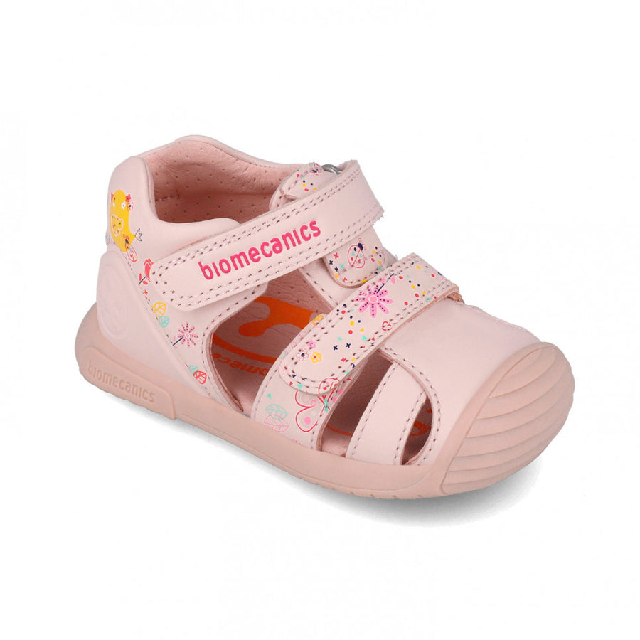 Biomecanics first steps sandals for baby girl/ 252107-A779 Cotton Sauvage