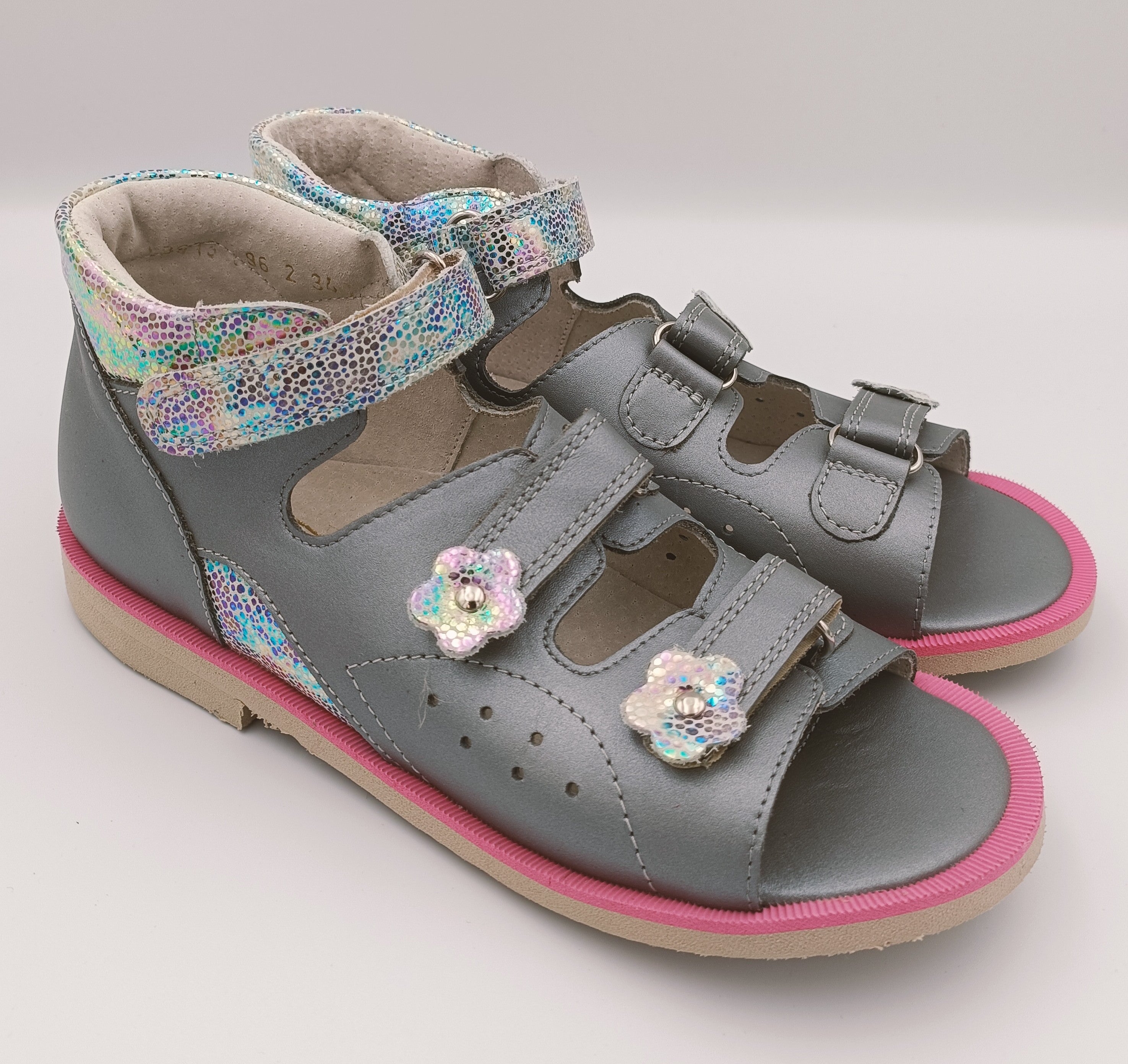 Ani-But prophylactic leather girls sandals/slippers with Thomas heel_3916.jpg