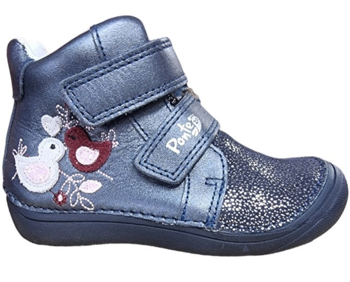 Ponte20 girls boots/water-repellence navy DA06-3-834_2111.jpg