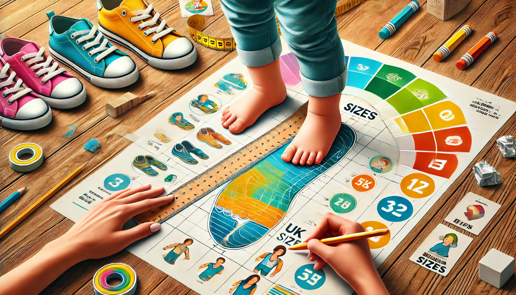 How to Measure Your Child's Shoe Size at Home: A Parent's Guide for the Irish and UK Market