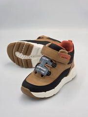 GEOX Flexyper mini baby boy/ Waterproof Ankle Boots/Dark yellow-Black (B661KA 000ME C2G9B)